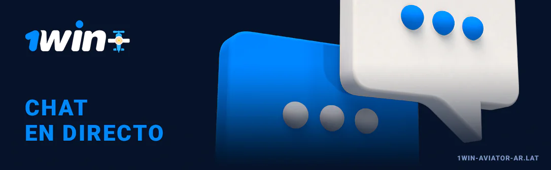 El chat en vivo de atención al cliente de 1Win está disponible las 24 horas, los 7 días de la semana