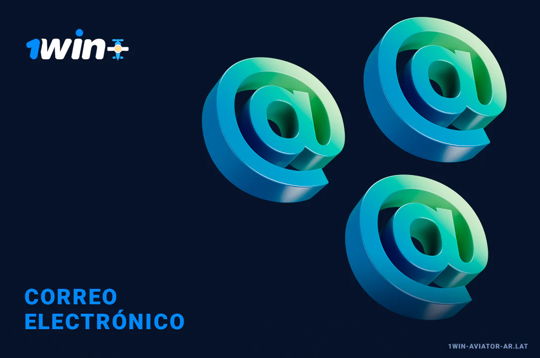 Los usuarios argentinos pueden ponerse en contacto con el servicio de atención al cliente de 1Win mediante correo electrónico
