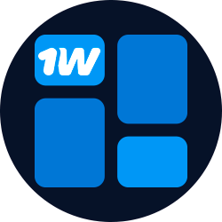 La interfaz 1Win Mobile es conveniente