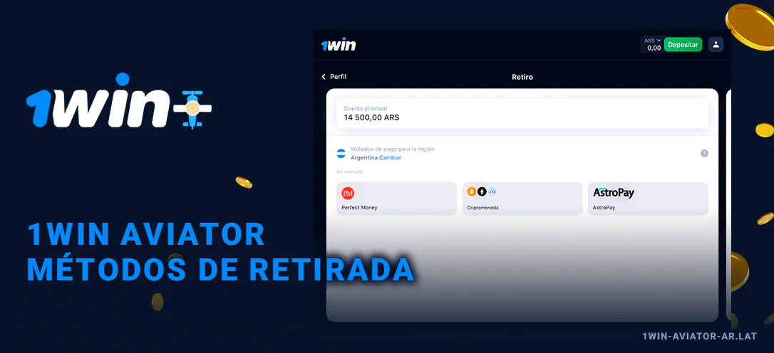 Withdrawal Methods - 1Win Aviator