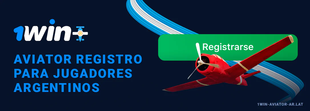 Registro de 1Win Aviator para jugadores argentinos