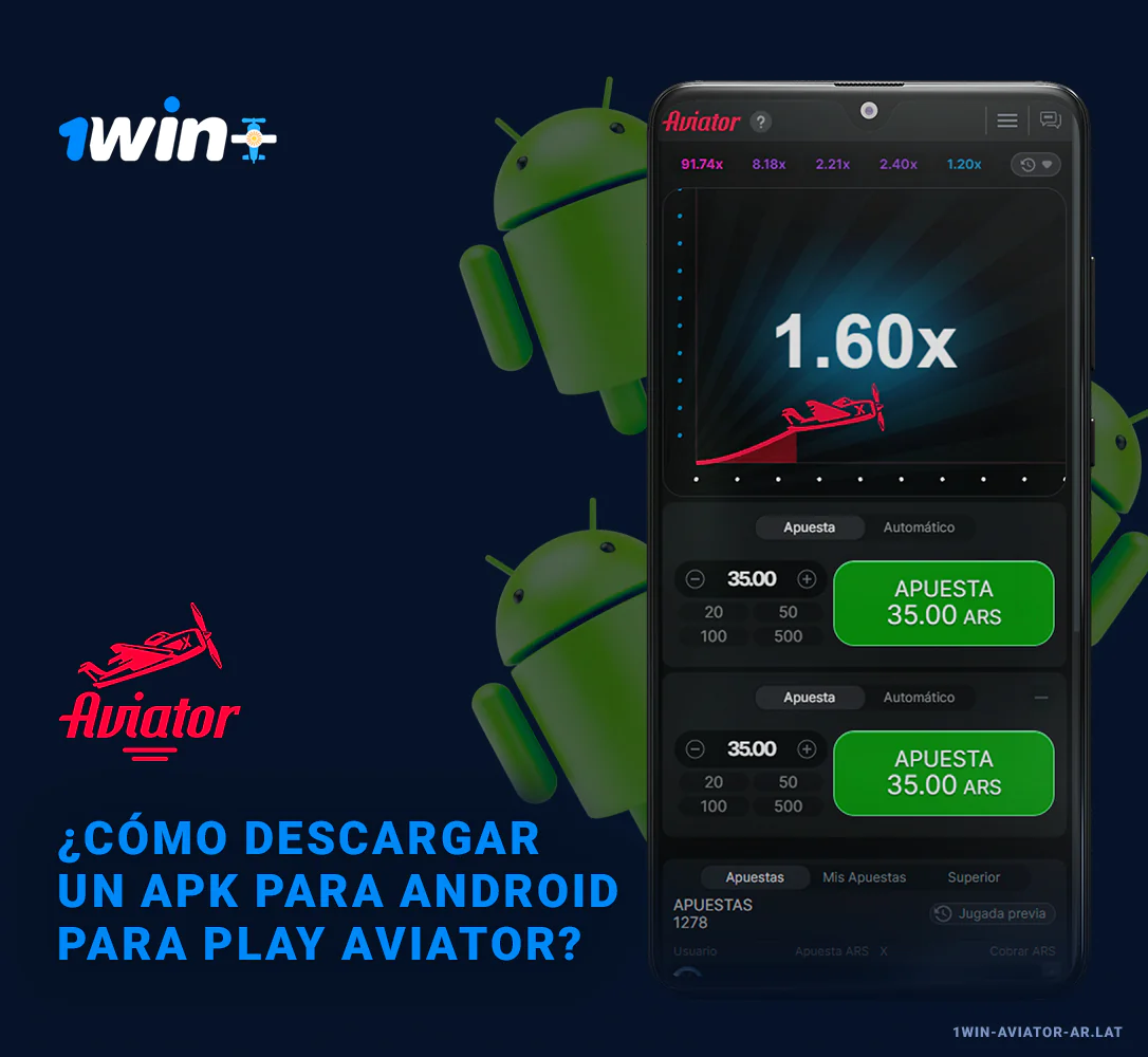 Cómo descargar la aplicación 1Win Aviator para Android - Instrucciones completas