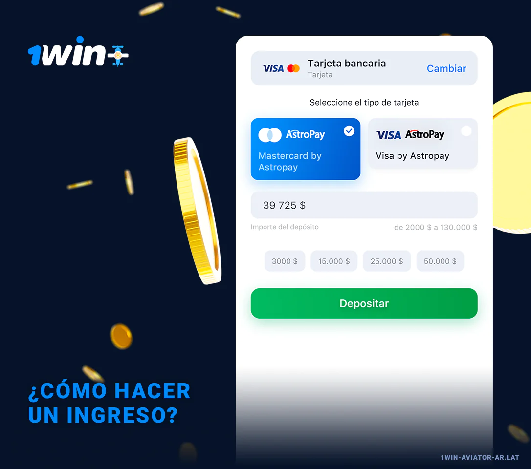 Cómo hacer un depósito en 1Win Aviator: instrucciones completas paso a paso