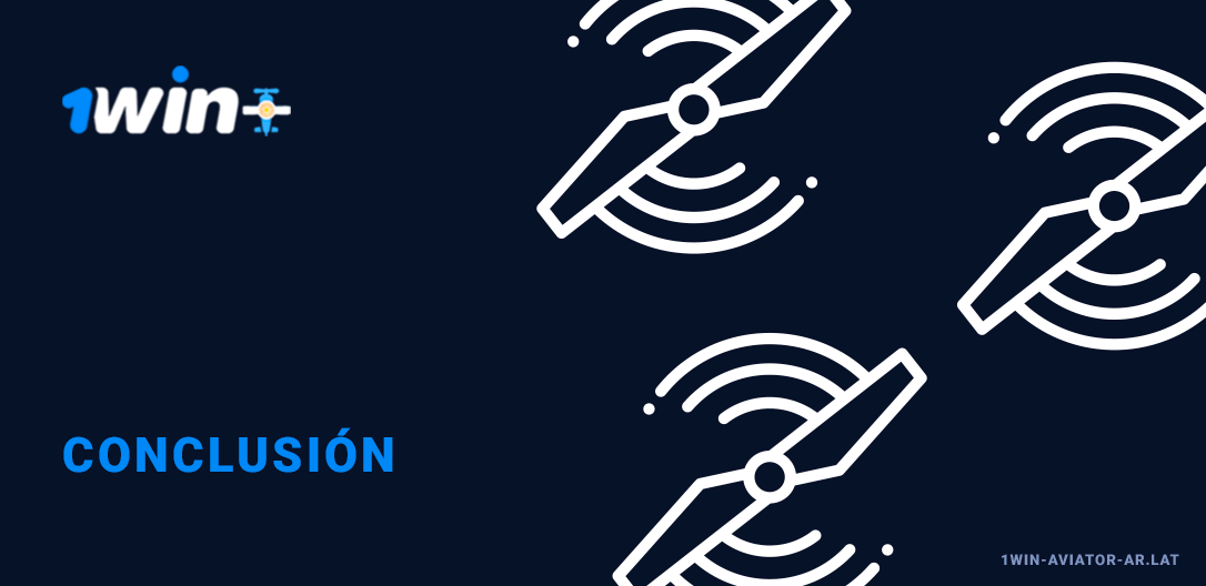 Conclusiones de la demostración de 1Win Aviator