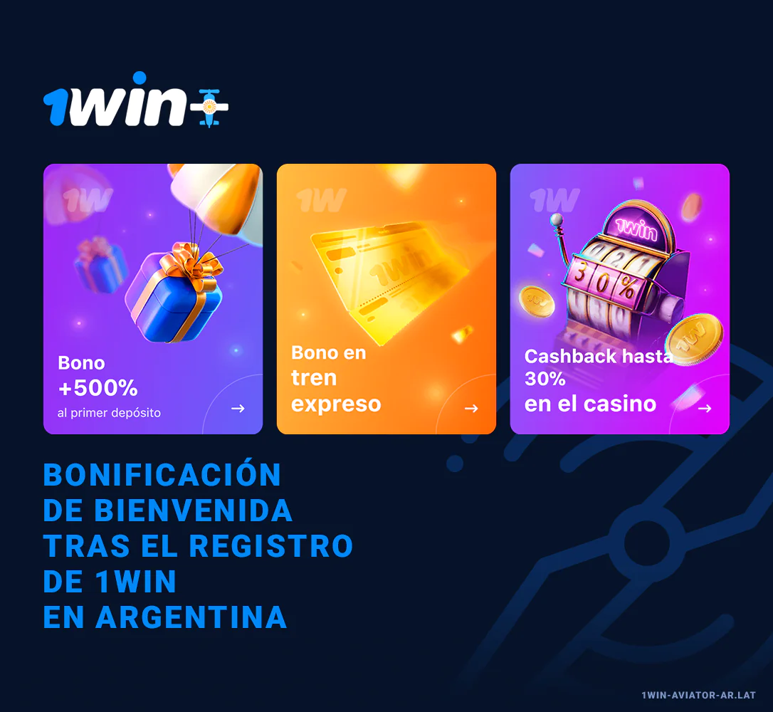 Registro de bonos 1Win