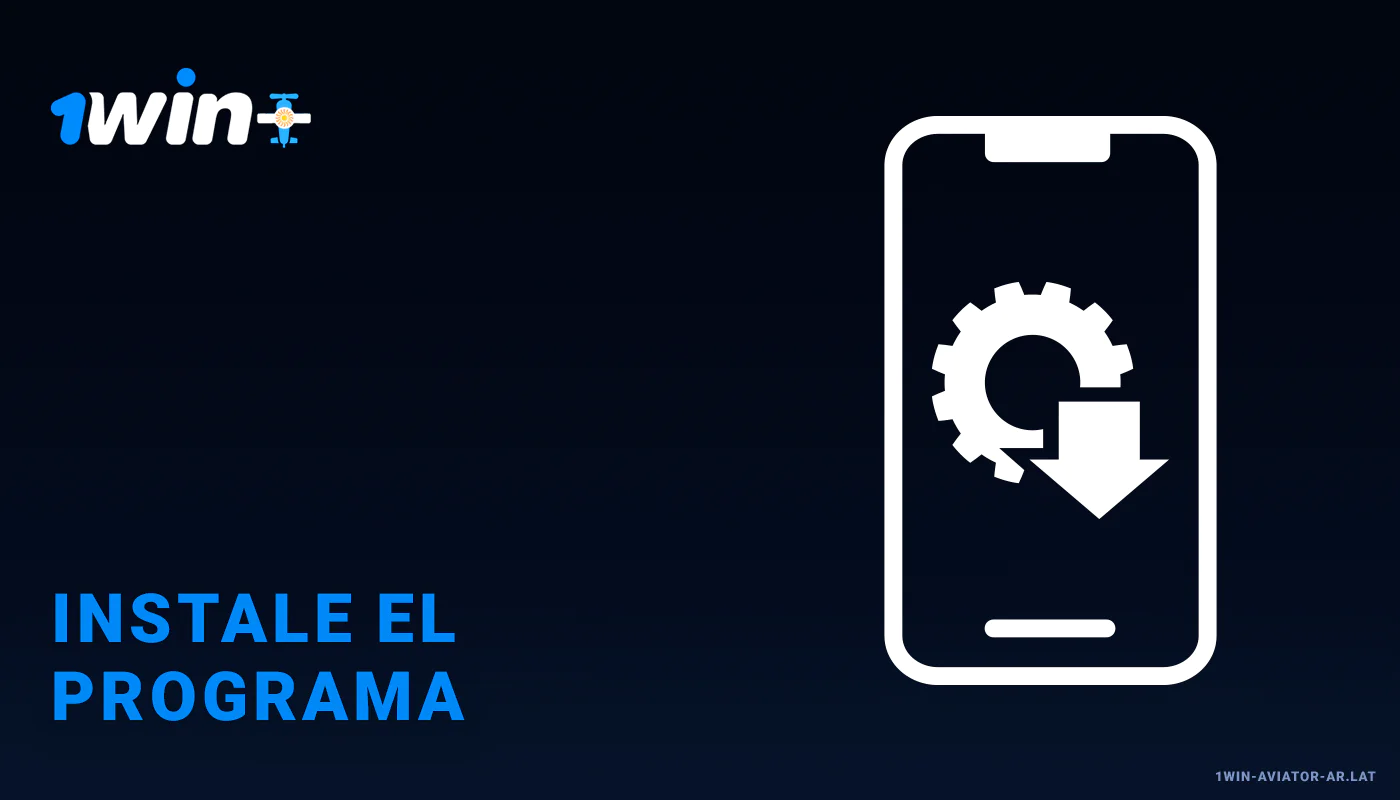 Instalar la aplicación iOS - Aplicación 1Win