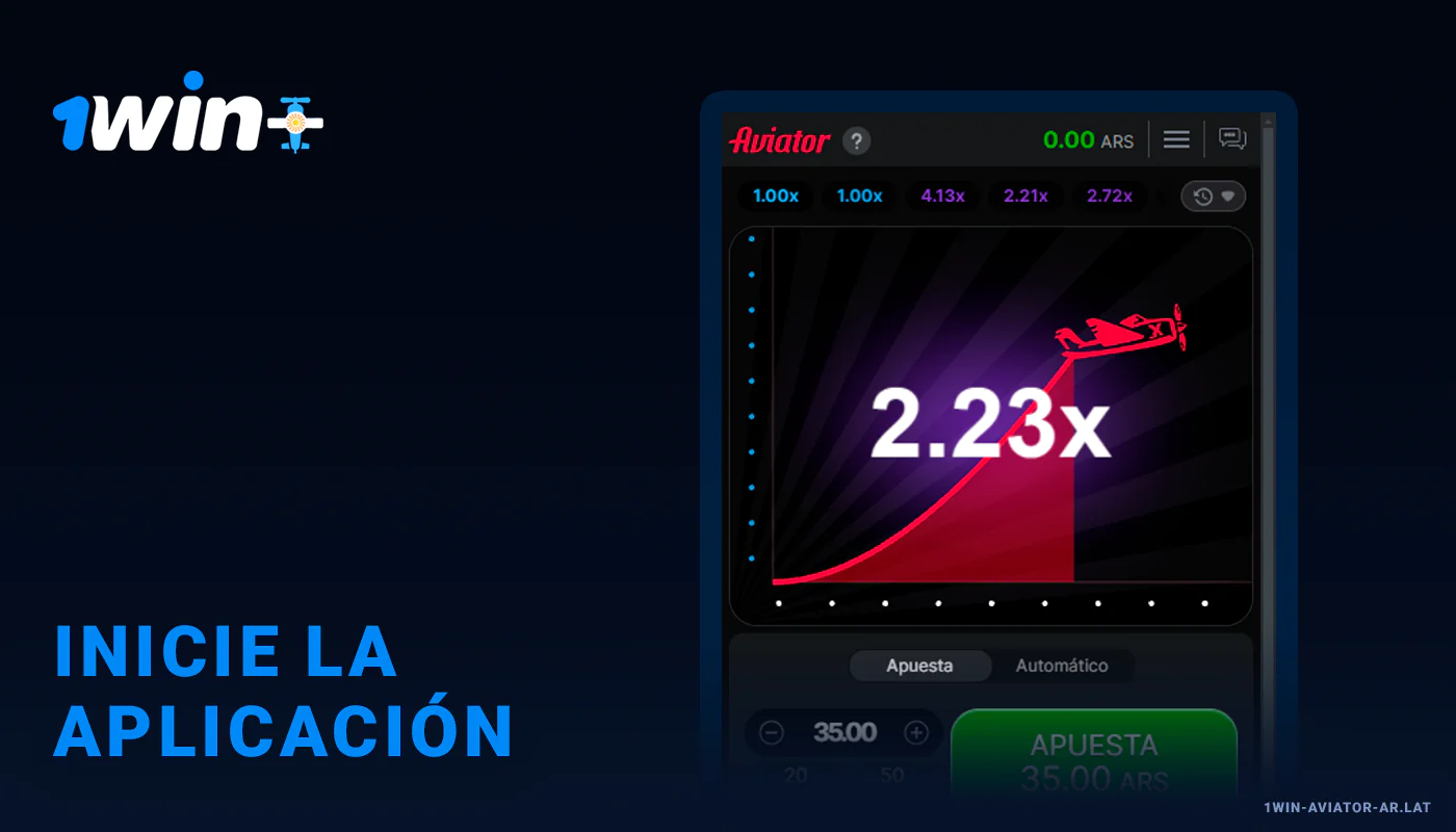 Inicie la aplicación - 1Win Aviator Argentina
